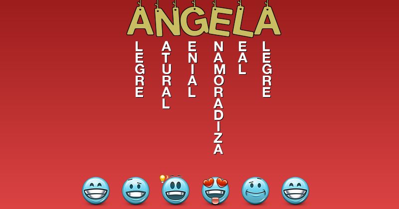 Emoticones para Ángela - Emoticones para tu nombre