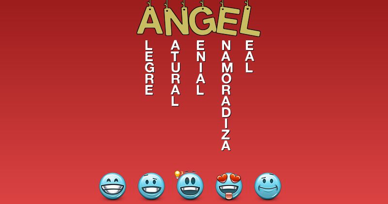 Emoticones para Ángel - Emoticones para tu nombre