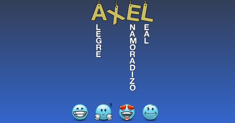 Emoticones para Àxel - Emoticones para tu nombre