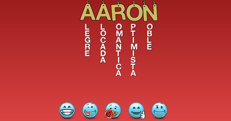 Emoticones para aarón - Emoticones para tu nombre