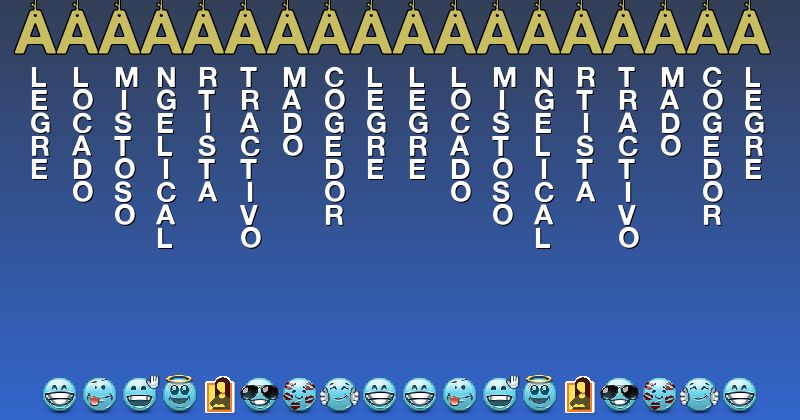 Emoticones para aaaaaaaaaaaaaaaaaa - Emoticones para tu nombre