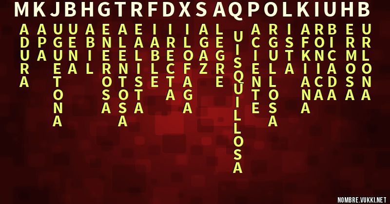 Acróstico mkjbhgtrfdxsaqpolkiuhb