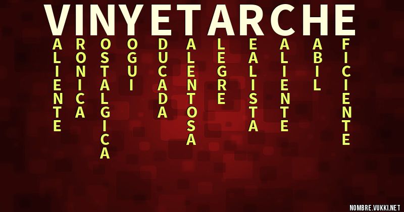 Acróstico vinyet arche