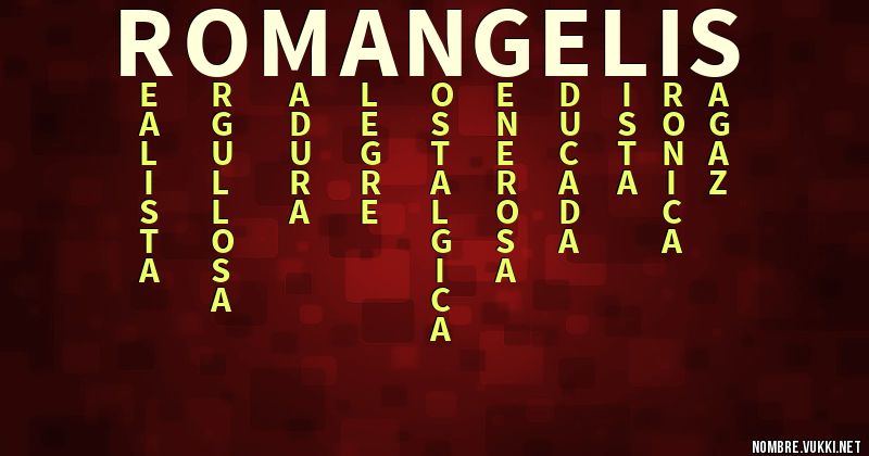 Acróstico romangelis