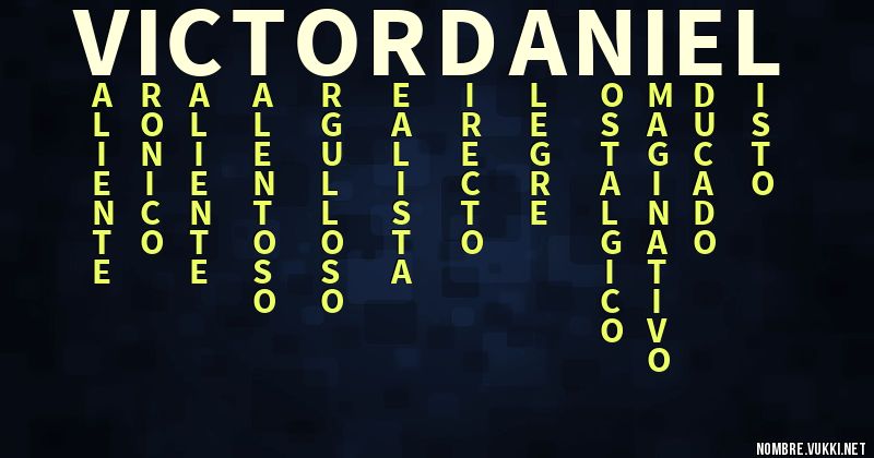 Acróstico victor daniel
