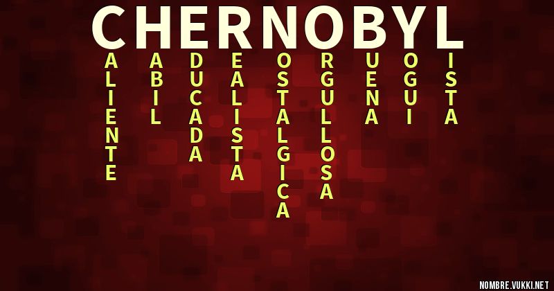Acróstico chernobyl