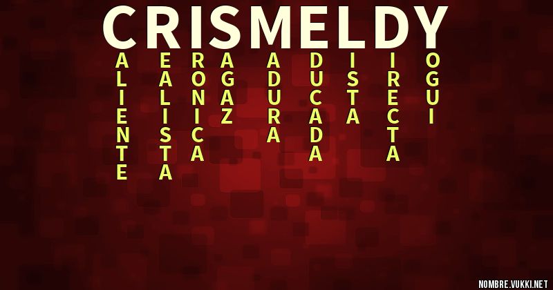 Acróstico crismeldy