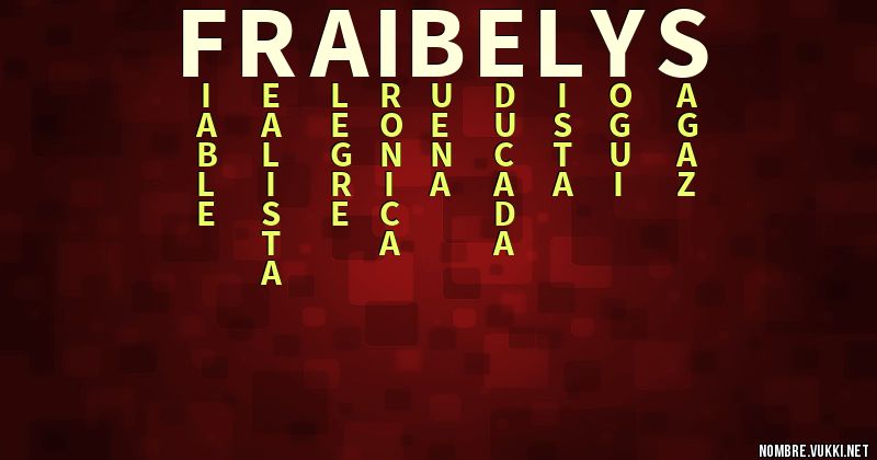 Acróstico fraibelys