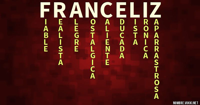 Acróstico franceliz