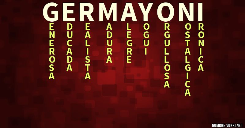 Acróstico germáyoni