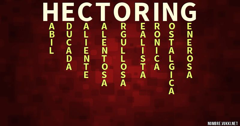 Acróstico hectoring