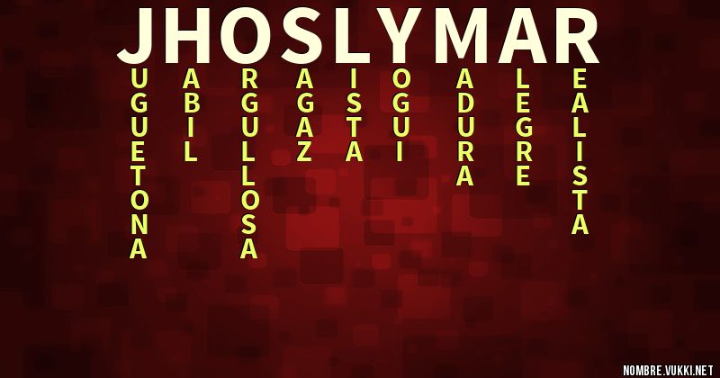 Acróstico jhoslymar