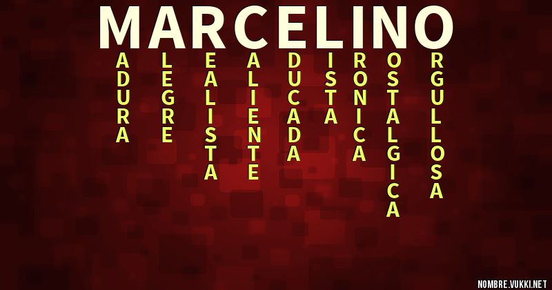 Acróstico marcelino