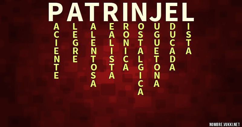 Acróstico patrinjel