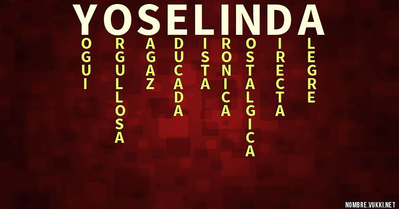 Acróstico yoselinda