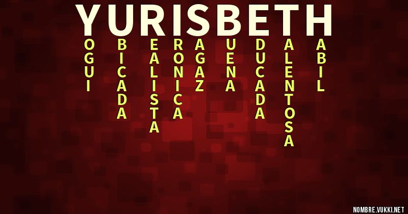 Acróstico yurisbeth