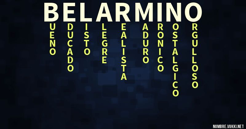 Acróstico belarmino