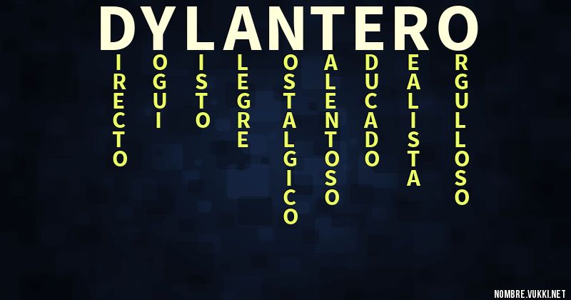 Acróstico dylantero