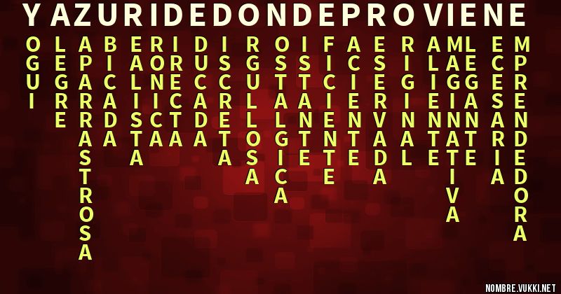 Acróstico yazuri de donde proviene