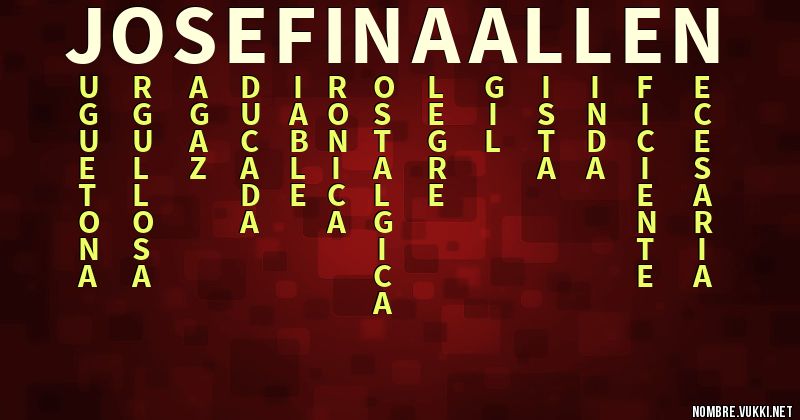 Significado Del Nombre Josefina En Español