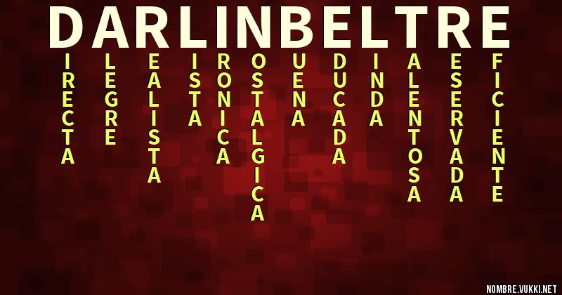 Acróstico darlin beltre