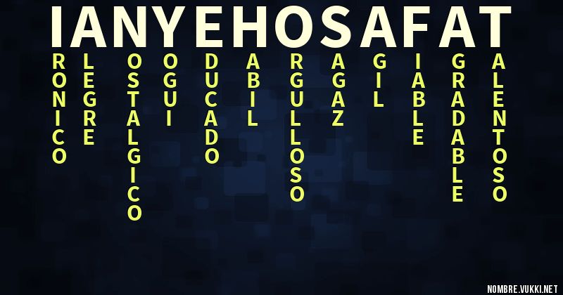 Acróstico ian yehosafat
