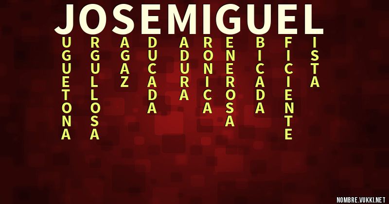 Acróstico josé miguel