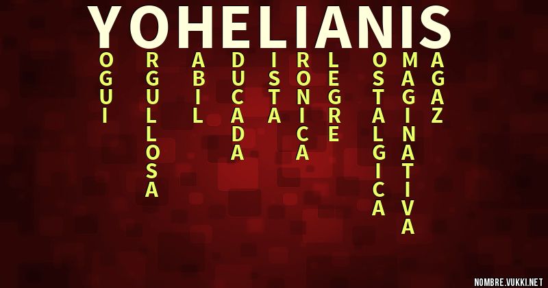 Acróstico yohelianis