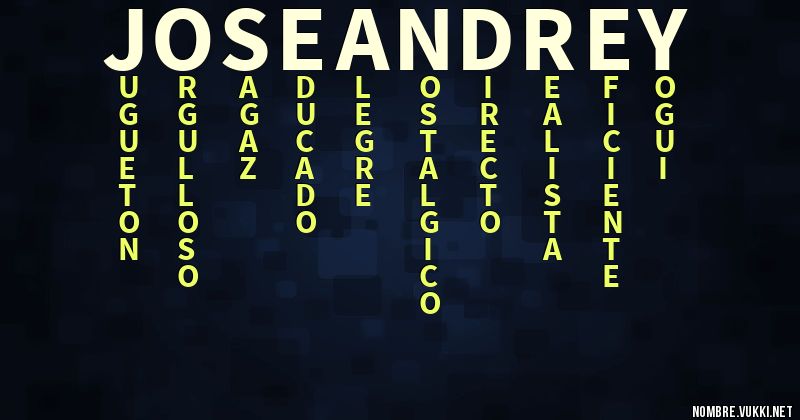 Acróstico jose andrey