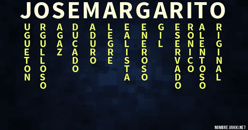 Acróstico jose margarito