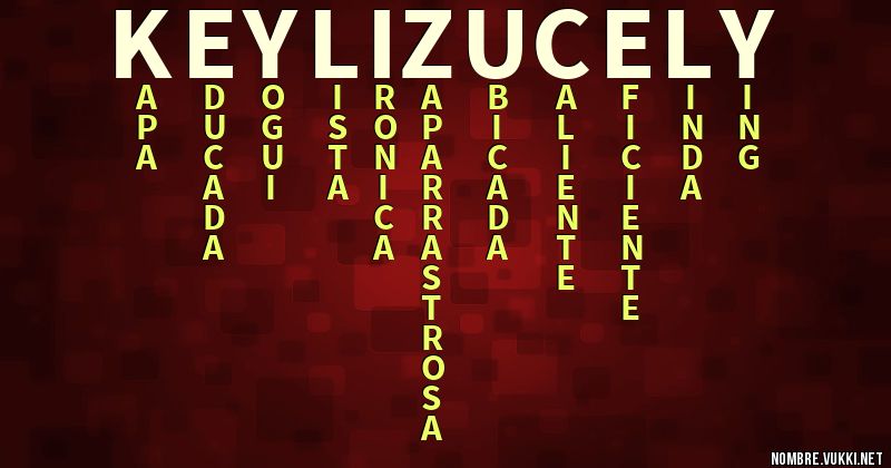 Acróstico keyli zucely