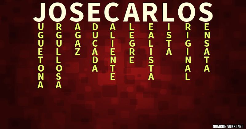 Acróstico jose carlos