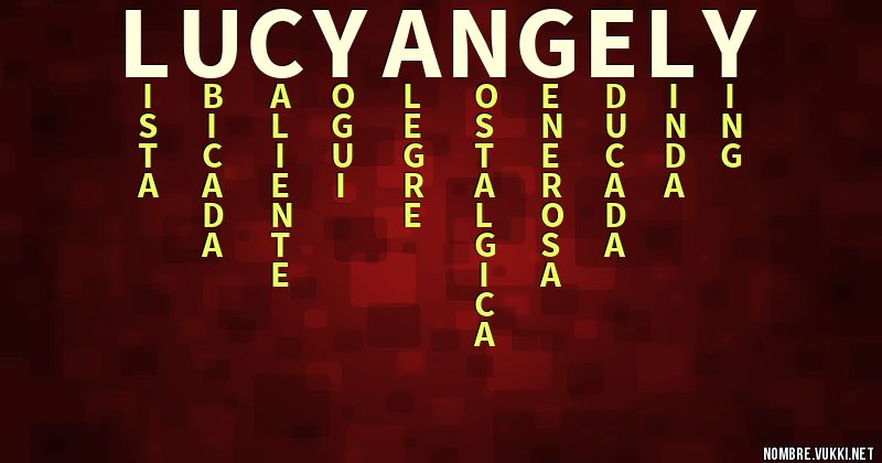 Acróstico lucyangely