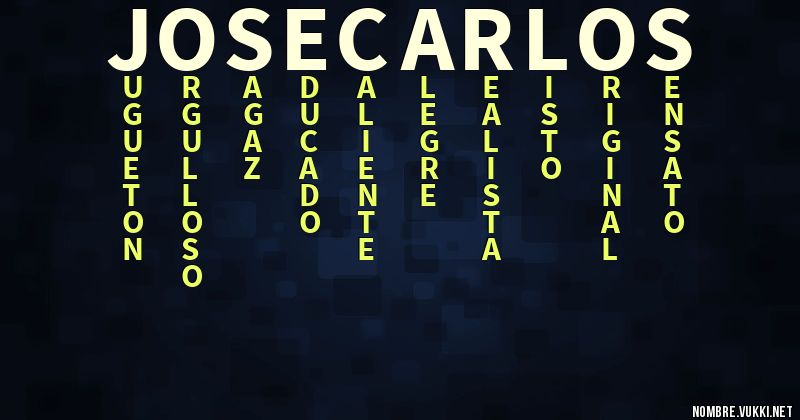Acróstico josÉ carlos