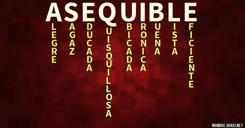 Acróstico asequible