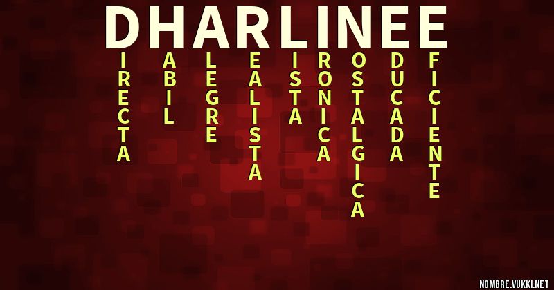 Acróstico dharlinee