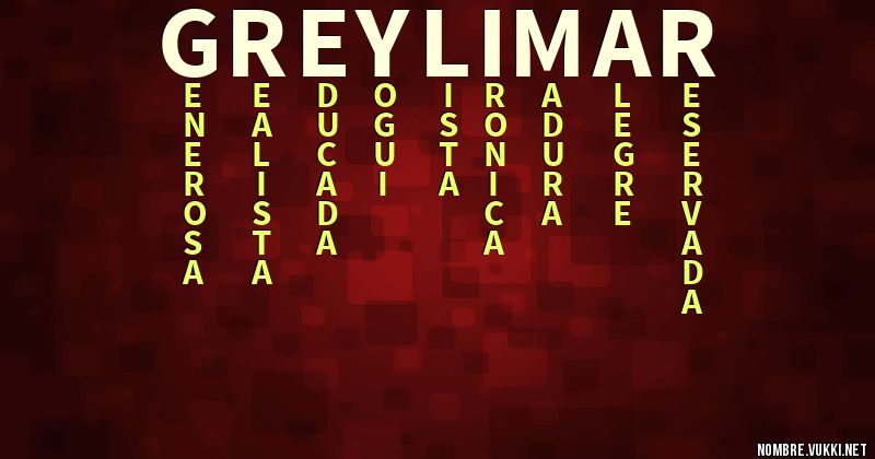 Acróstico greylimar