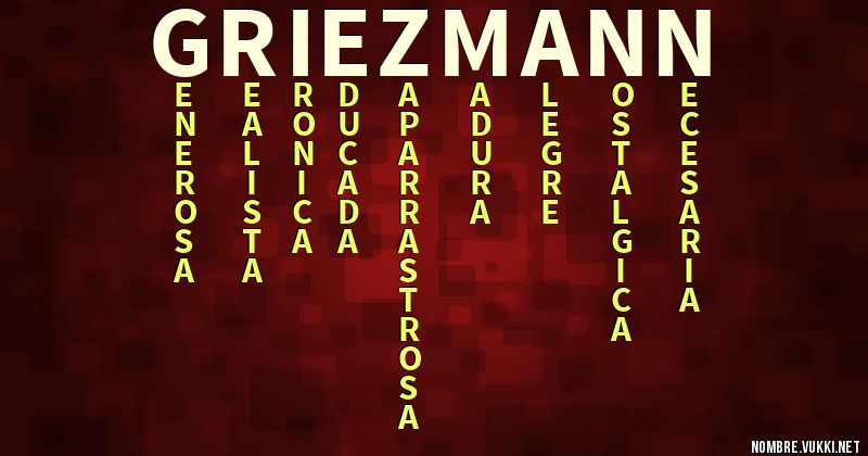 Acróstico griezmann
