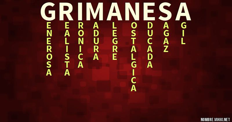 Acróstico grimanesa
