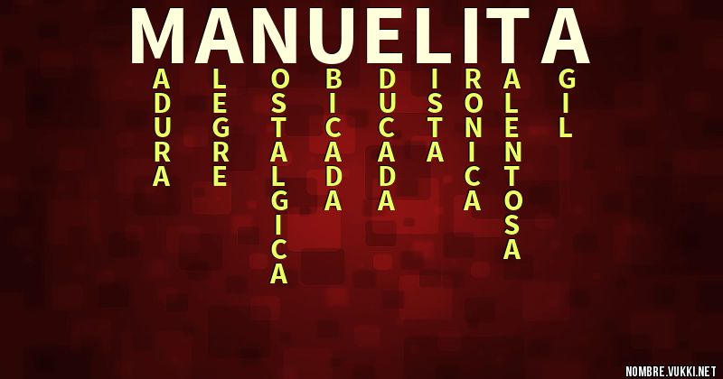 Acróstico manuelita