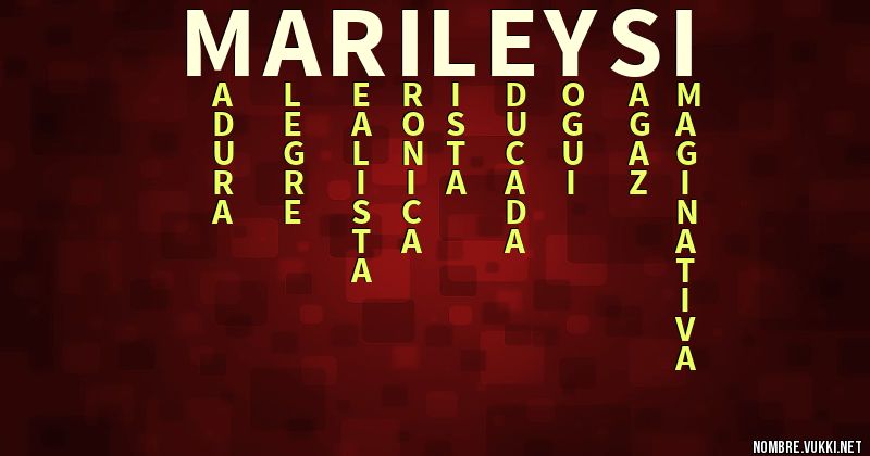 Acróstico marileysi