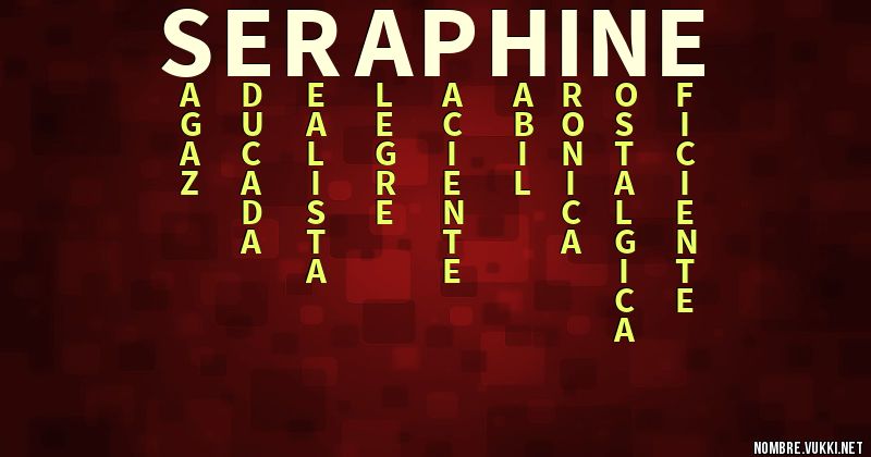 Acróstico seraphine
