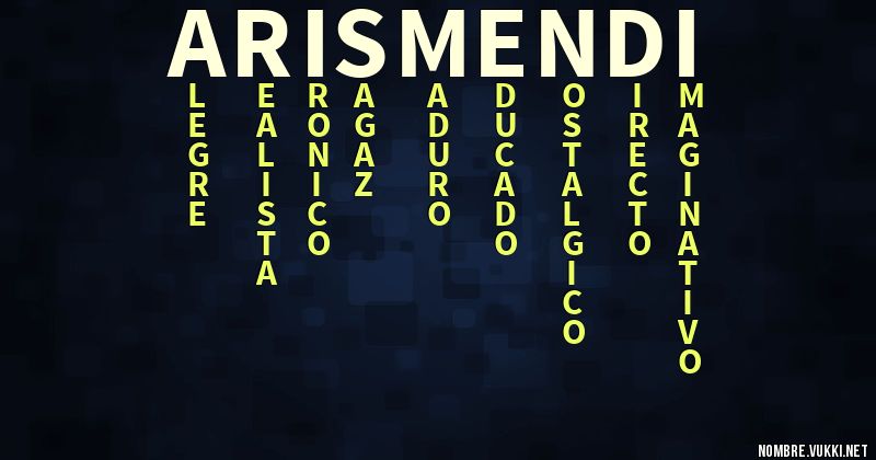 Acróstico arismendi