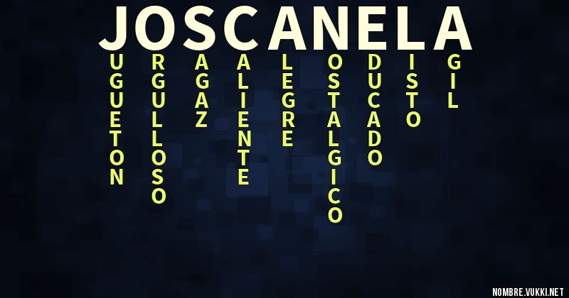 Acróstico jos canela
