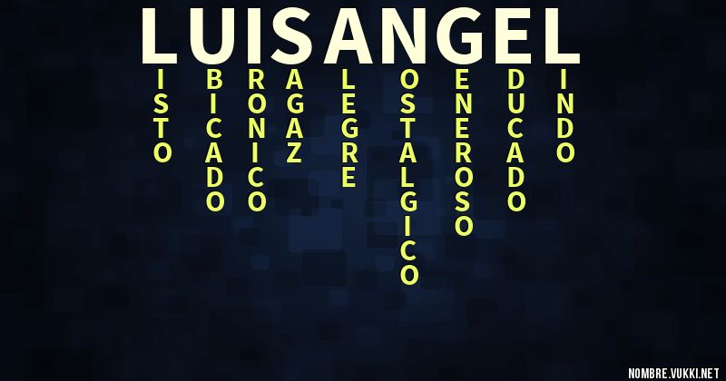 Acróstico luís Ángel