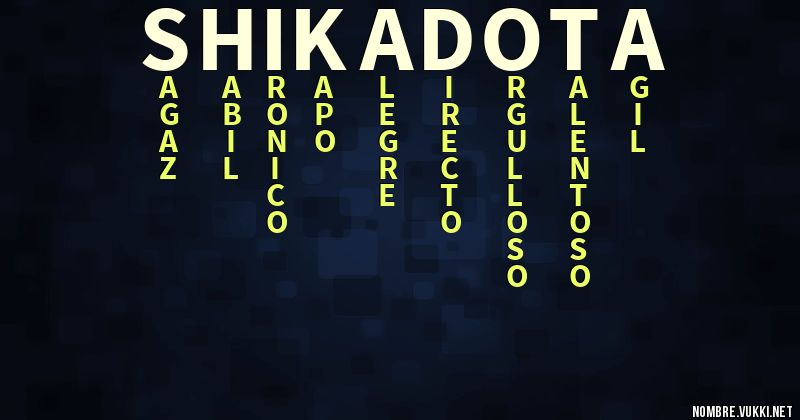 Acróstico shikadota