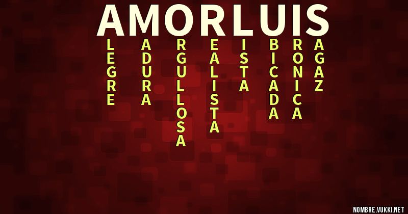 Acróstico amor luis