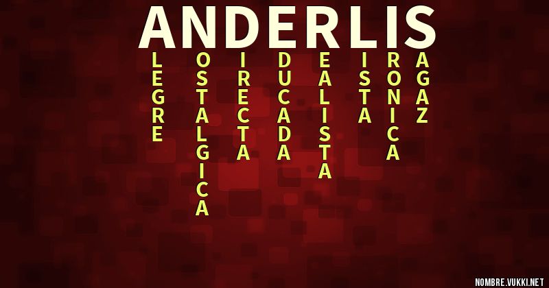 Acróstico anderlis