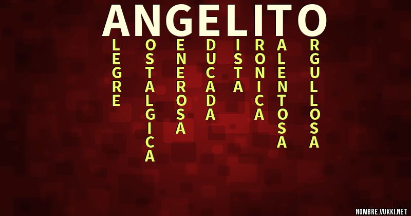 Acróstico angelito