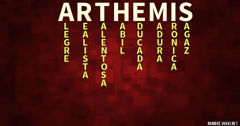 Acróstico arthemis